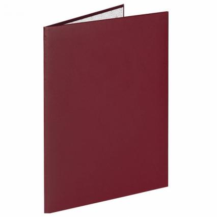 Папка адресная бумвинил А4 без надписи Staff 