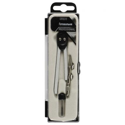 Готовальня 02 предмета Кокос "Профессионал" 110 мм, в пенале