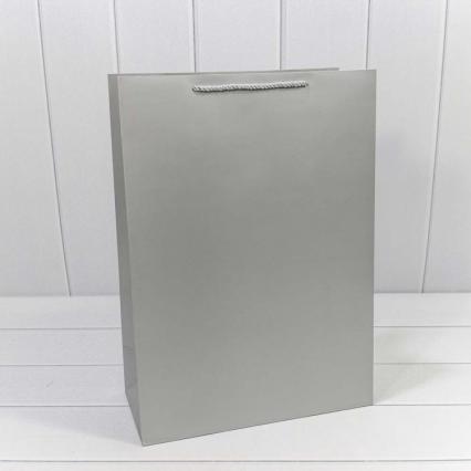 Пакет подар. 32*45 см OMG "Фактура. Серебряный"