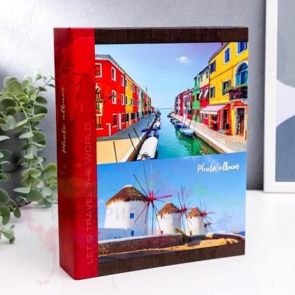 Фотоальбом на 200 фото 10*15 см IA-200РР "Город на воде"