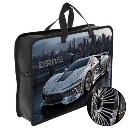 Папка с ручками А4 Ковров "Серебряное авто" 