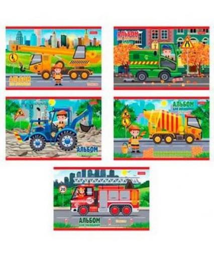 Альбом для рис. А5 12 л. Х "Спецтехника"