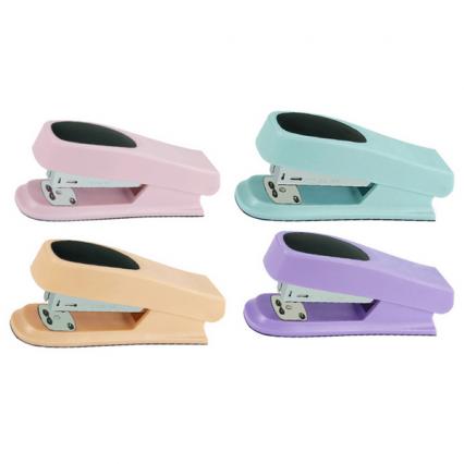 Степлер №24/6, 26/6 до 15 л. Mazari "Верлибр" асс., с антистеплером