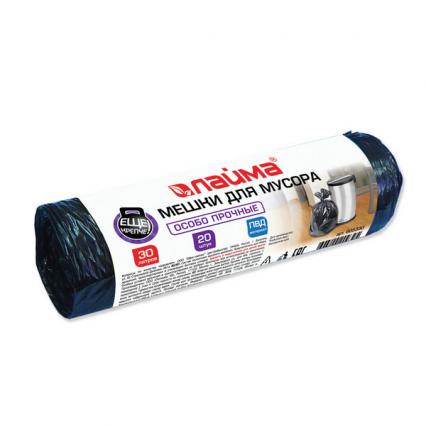 Мешки для мусора 30 л 20 шт. Лайма 20 мкм 