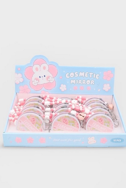 Зеркало карм. "Terenity" асс., шнурок