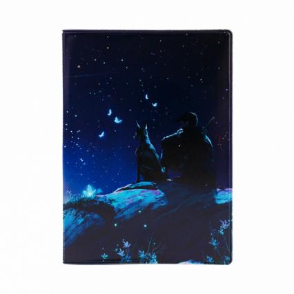 Обложка для паспорта KW "Ночь и собака"