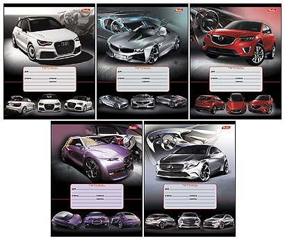 Тетрадь 18 л. лин. Х "Автопанорама"