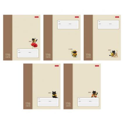 Тетрадь 18 л. кл. Х "Котик"