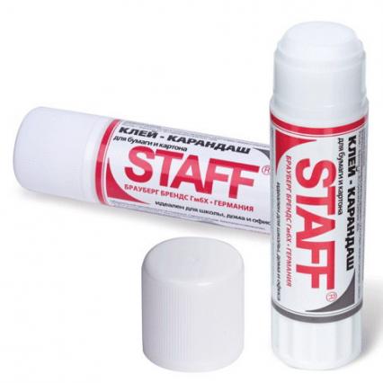 Клей-карандаш 21 г Staff