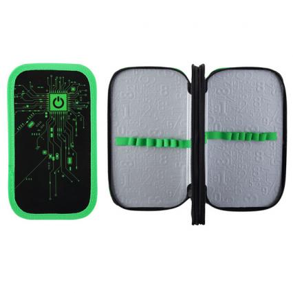 Пенал 2 отд. Ковров "Система" 19*11 см 