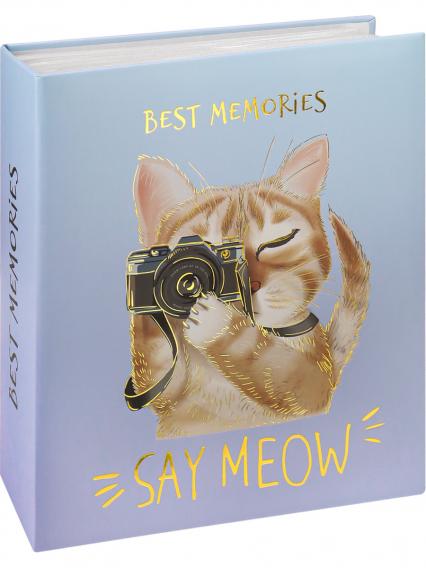 Фотоальбом на 304 фото 10*15 см ПП "Лучшие воспоминания" с зол. тисн.
