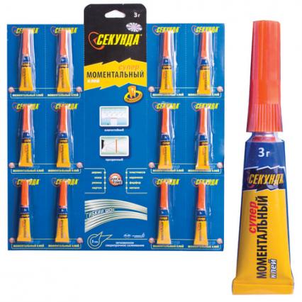 Клей 03 г Секунда