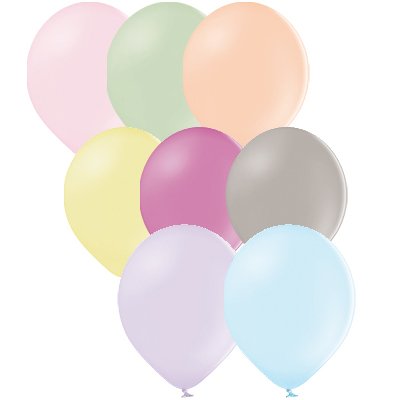 Шар возд. №12 "Ассорти" макоронс