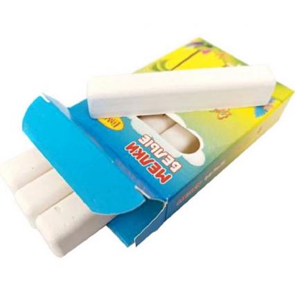 Мел белый 04 шт. Лимпопо квадр.