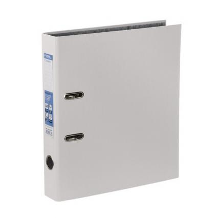 Регистратор А4 50 мм Expert Complete "Классика" бумвинил, с торц. карманом, белый