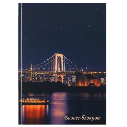 Записная кн. A4 160 л. тв. обл. Fiorenzo "Мост"