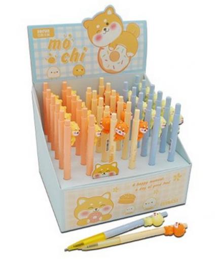 Ручка шар. авто Intelligent с фигуркой, 0,5 мм, синяя