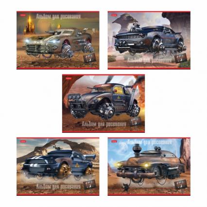 Альбом для рис. А4 16 л. Х "Дизельпанк"