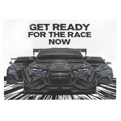 Клеенка для труда ПВХ 500*700 мм Ф+ "Тачка"