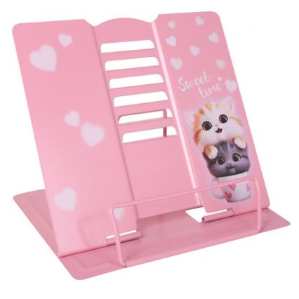 Подставка для книг мет. Кокос "Милые кошки" 190*200 мм