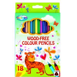 Карандаши 18 цв. Centrum "Жираф" пластиковые