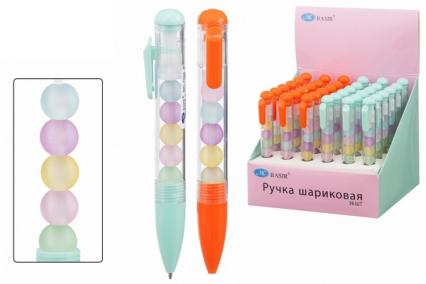 Ручка шар. авто Basir с фигуркой, 0,5 мм, синяя