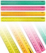 Линейка с держателем 30 см СТАММ 