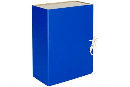 Короб архив. бумвинил 120 мм на завязках OfficeSpace разборный