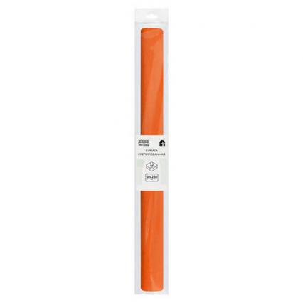 Бумага подел. 50*250 см Три совы "Оранжевая" 32 г/м2