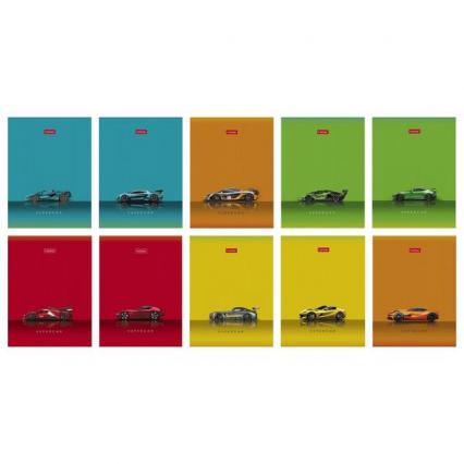 Записная кн. А6 32 л. Х "Гоночные авто"