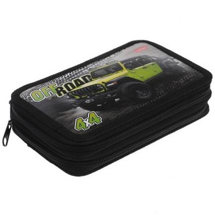 Пенал 2 отд. Х "Бездорожье" 19*11 см