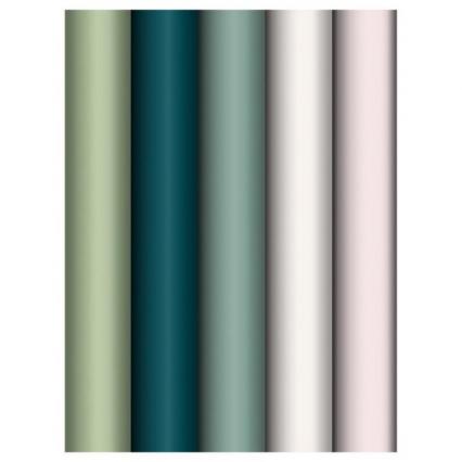 Бумага упаков. 70*100 см Meshu "Безмятежные цвета" 80 г/м2