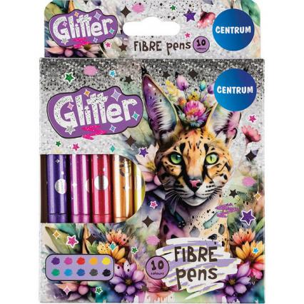 Фломастеры Jumbo 10 цв. Centrum "Блестящий гигантский"