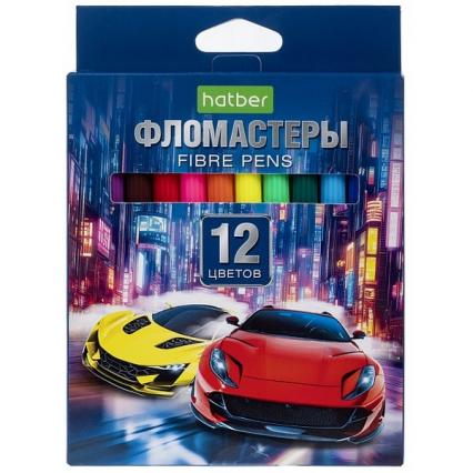 Фломастеры 12 цв. Х "Дрифт" вент. колп., к/к