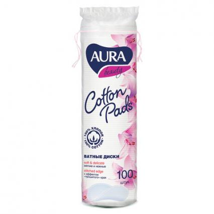 Ватные диски 100 шт. Aura 