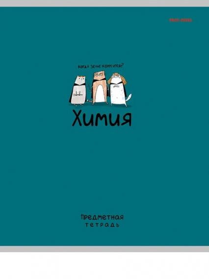 Тетрадь 48 л. кл. ПП "Мини друзья. Химия"