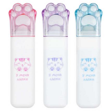 Маркер выделит. Ф+ "Пушистые лапки" 1-4 мм скош., асс.