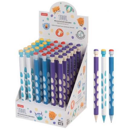 Карандаш мех. 0,9 мм Х "Лапки" с выемками