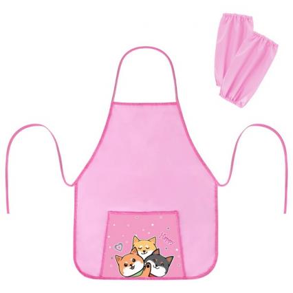 Фартук для труда с нарук. Пифагор "Лучшая команда" 46*54 см