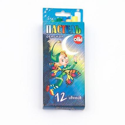 Пастель детс. 12 цв. Olki "Планета творчества"