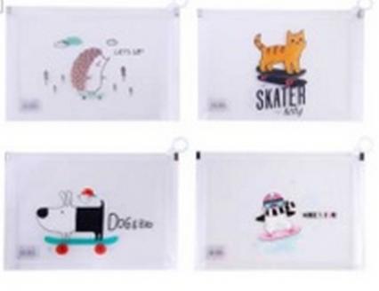 Папка на молнии А5 Mazari "Зверята"