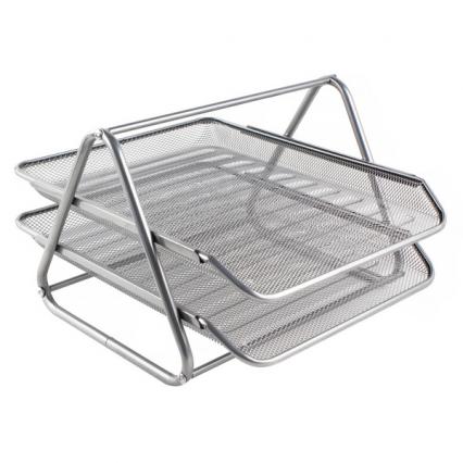 Набор поддонов для бум. метал. 2 шт. Klerk серый