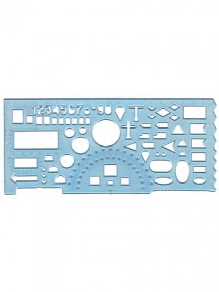 Линейка офицерская 20 см СТАММ 