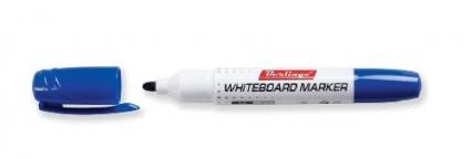 Маркер для белой доски Berlingo 2 мм син., кругл.