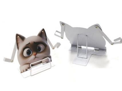 Подставка для книг мет. Mazari "Кот" 23*20 см