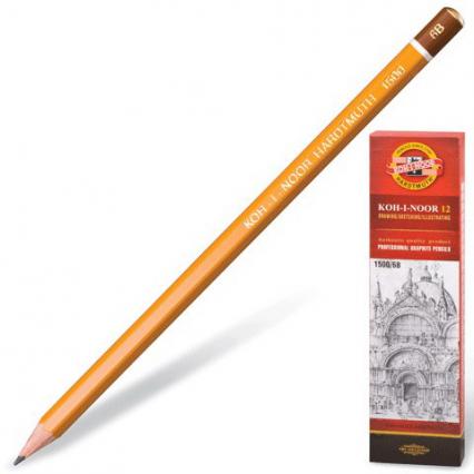 Карандаш дер. без ласт. Koh-I-Noor 1500/6В
