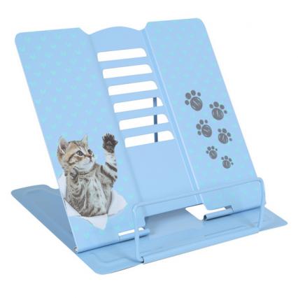 Подставка для книг мет. Кокос "Милый котенок" 190*200 мм