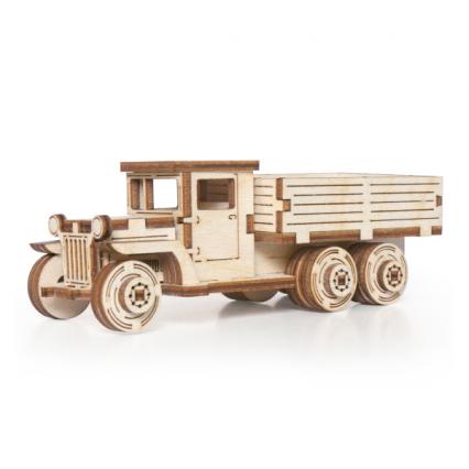 Конструктор дер. Lemmo "Грузовичок" клей, 49 дет., п/п