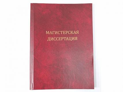 Папка "Магистерская диссертация" без бумаги 