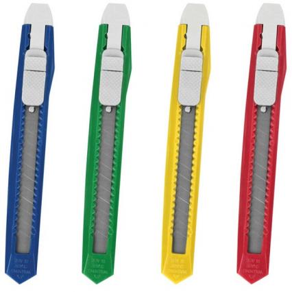 Нож канцелярский мал. 09 мм Staff "Базовая экономия"